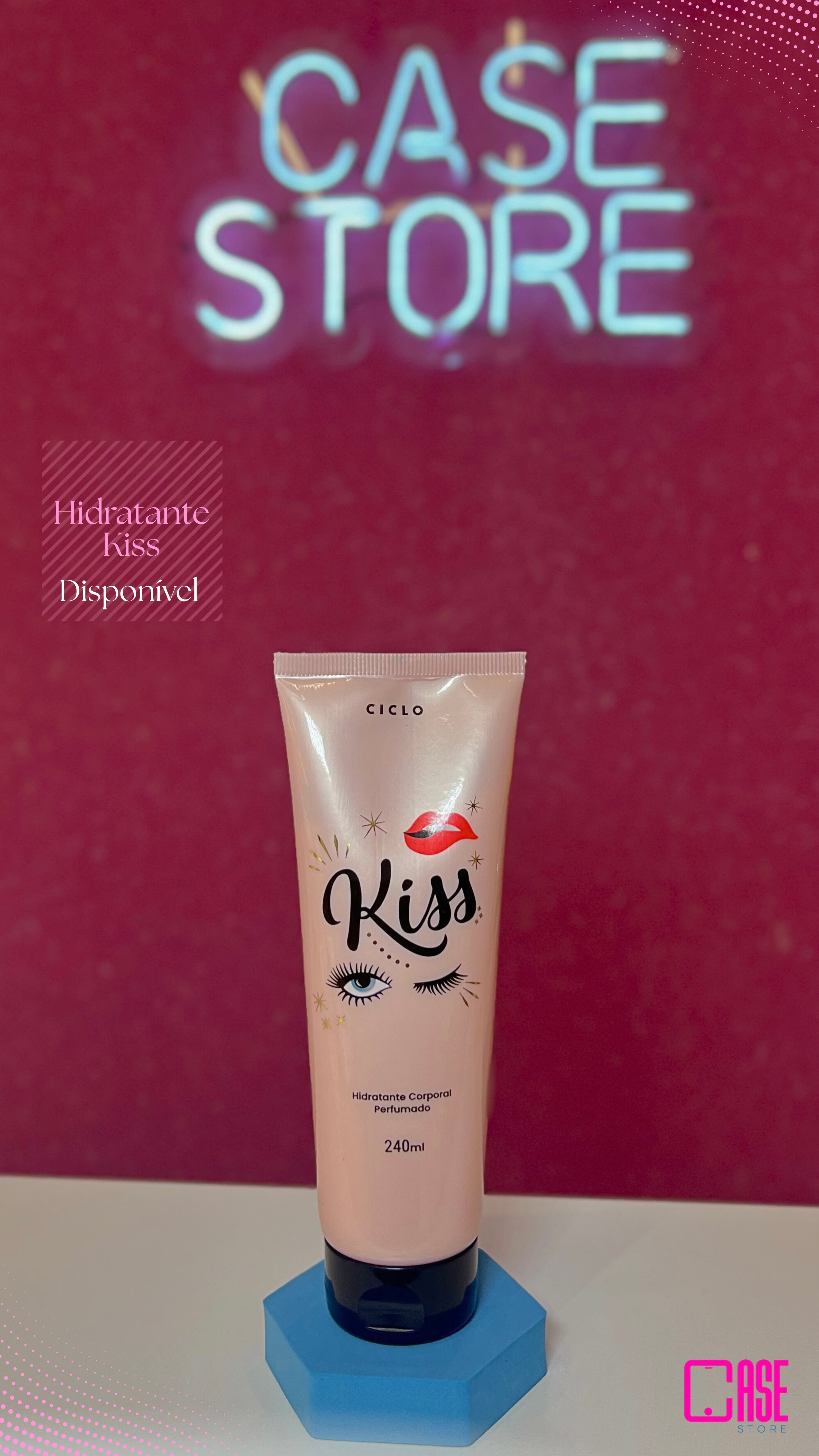 Ciclo Kiss Hidratante Corporal Perfumado 240ml