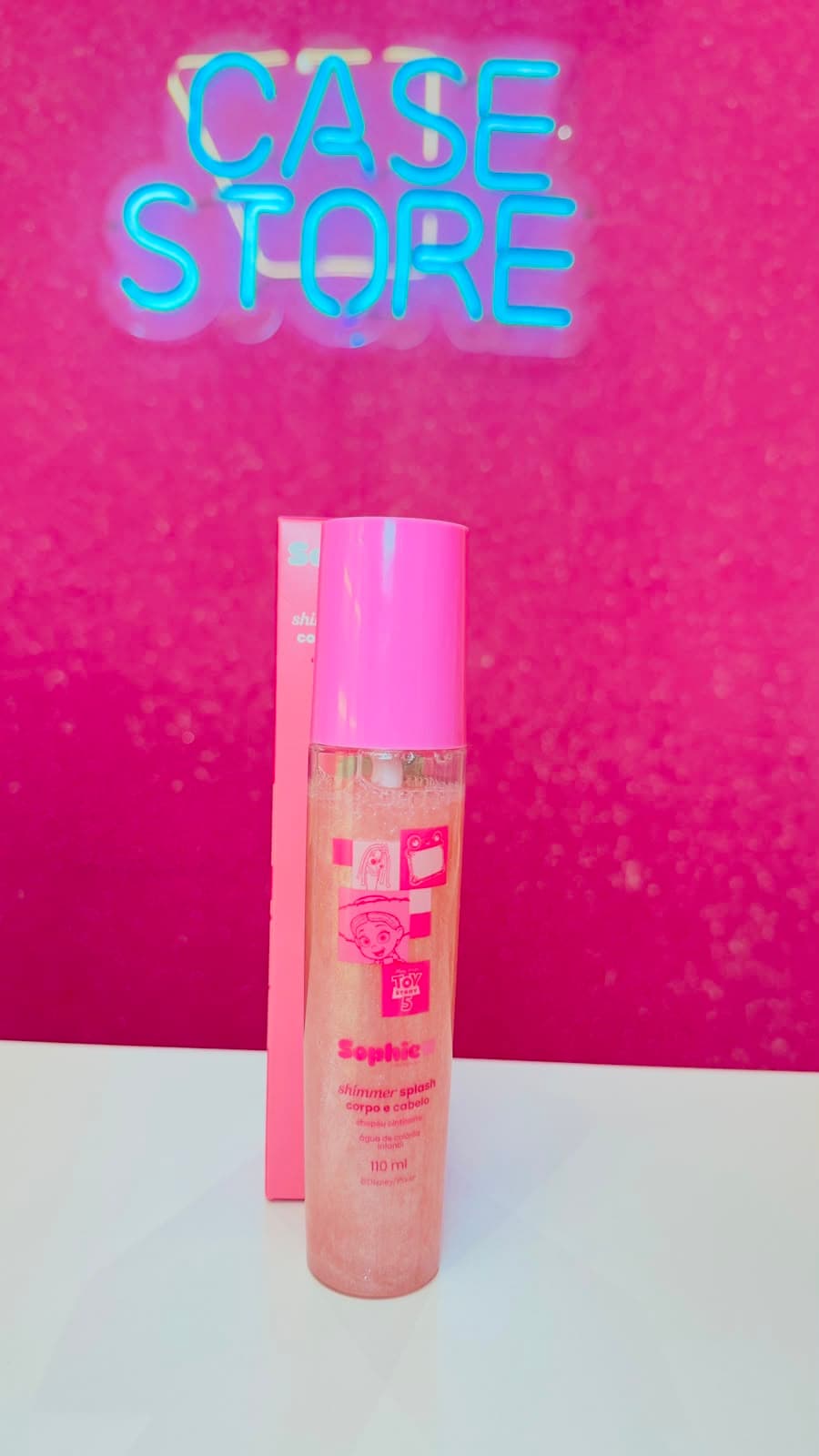 Body splash shimmer corpo e cabelo 110ml vista 1