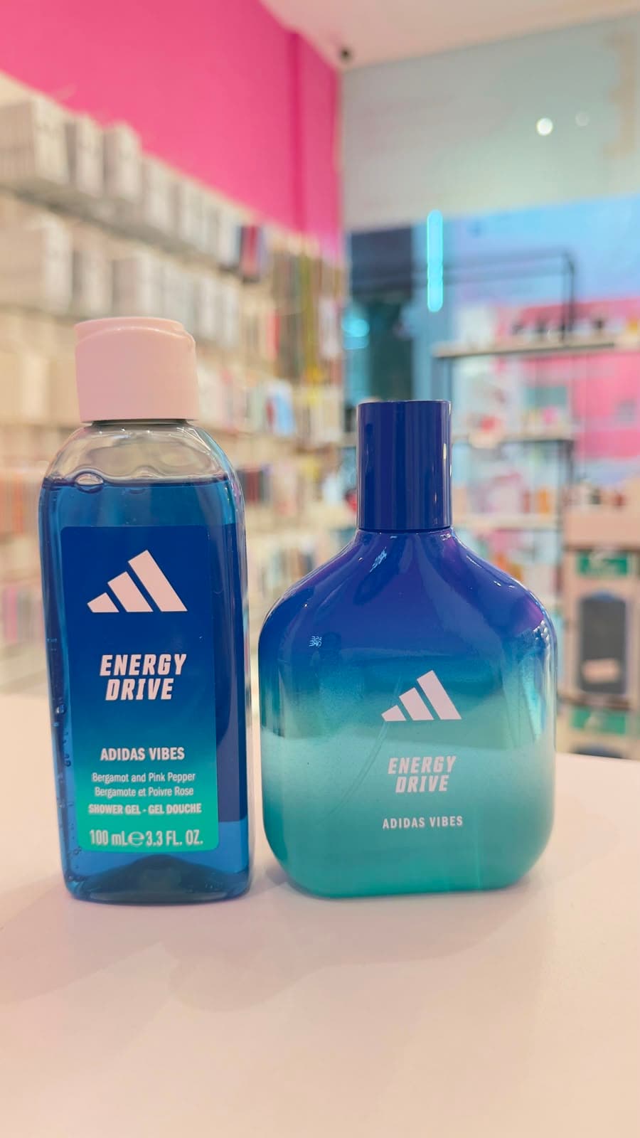Kit Perfume adidas Vibes Energy Drive Eau De Parfum 100ml + Shower Gel 100ml vista 1
